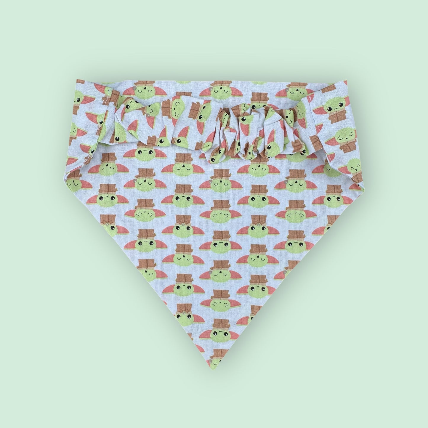 Grogu Scrunchie Dog Bandana