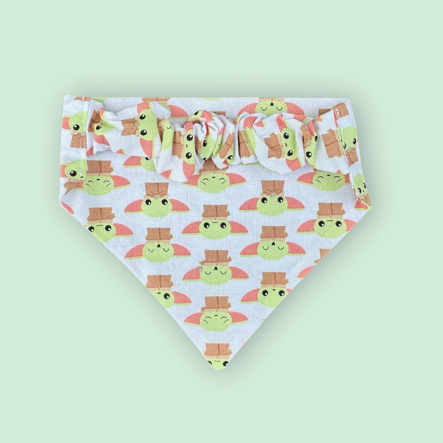 Grogu Scrunchie Dog Bandana