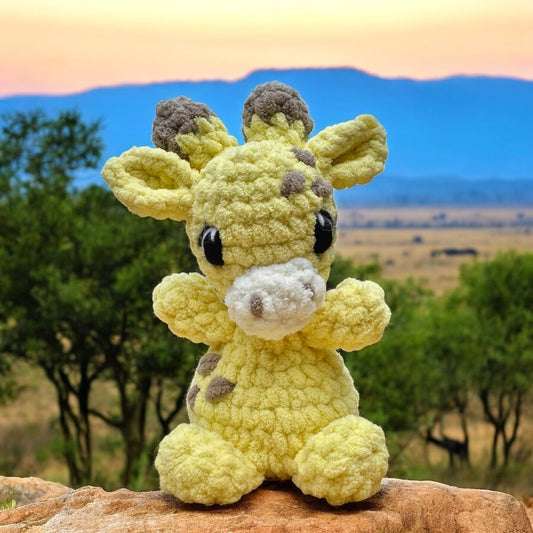 Crochet Giraffe Plushie