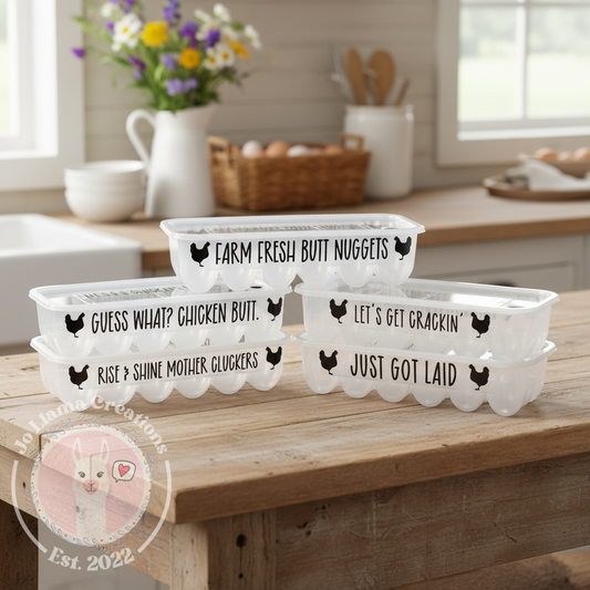 Funny Egg Crate Container