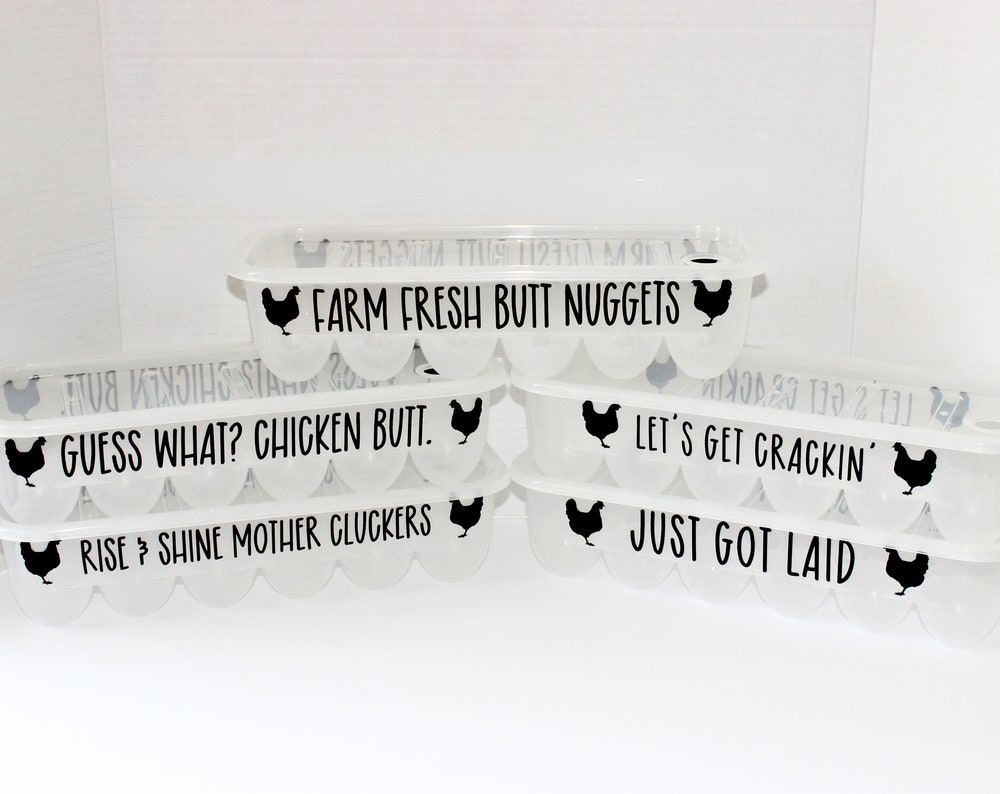 Funny Egg Crate Container