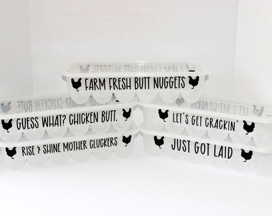 Funny Egg Crate Container