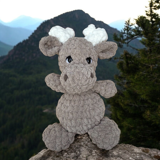 Moose Crochet Plushie