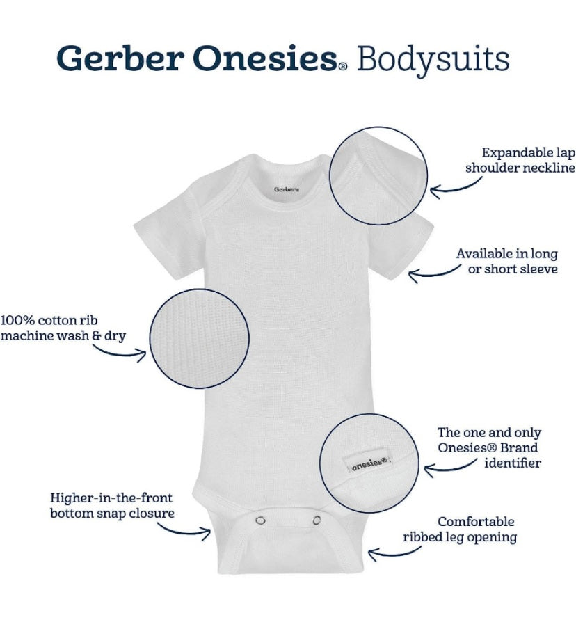 “Too Stinkin Cute” Garlic Themed Baby Onesie