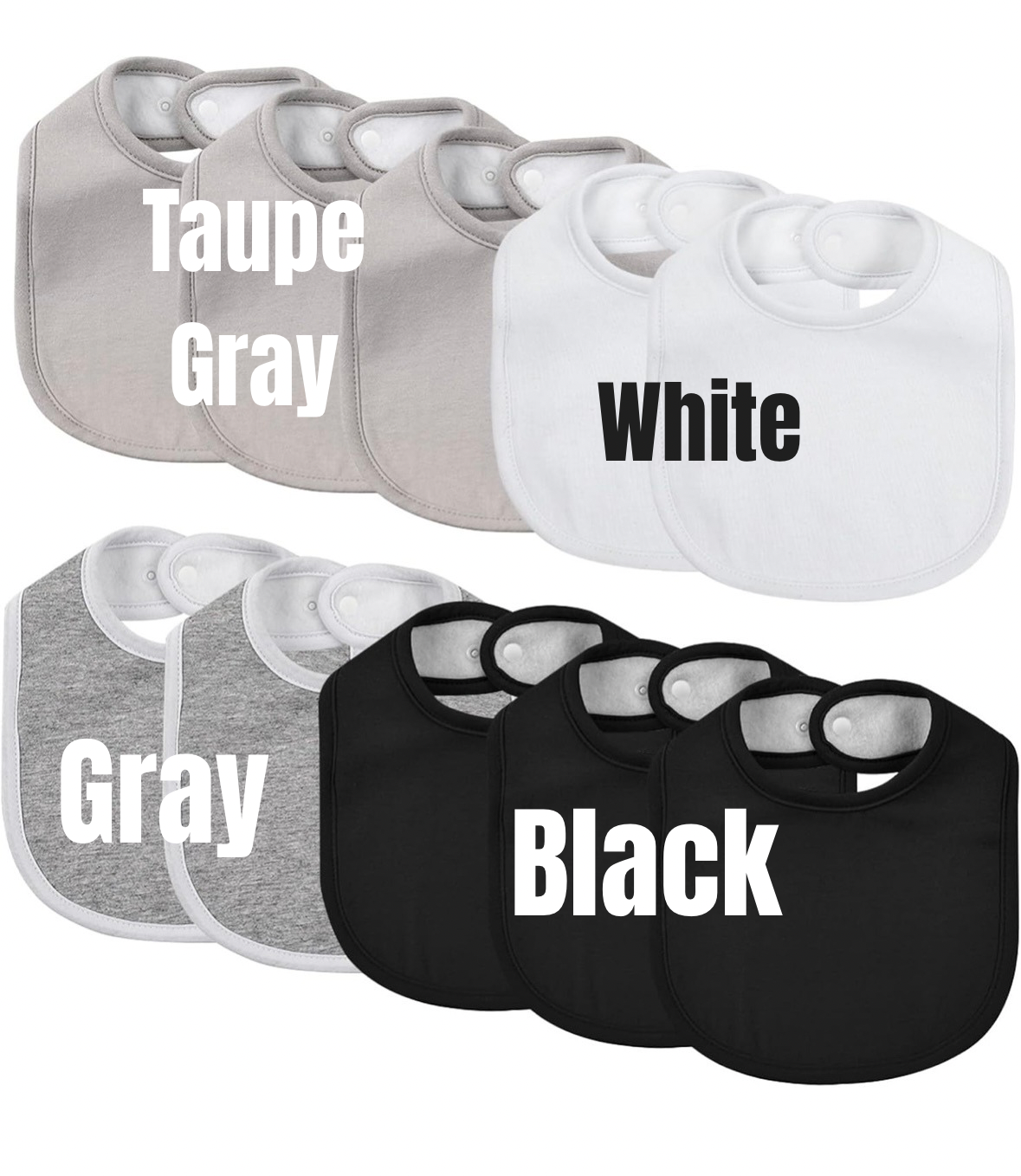 "I’ll Take A Bottle of The House White" Unisex Baby Bib