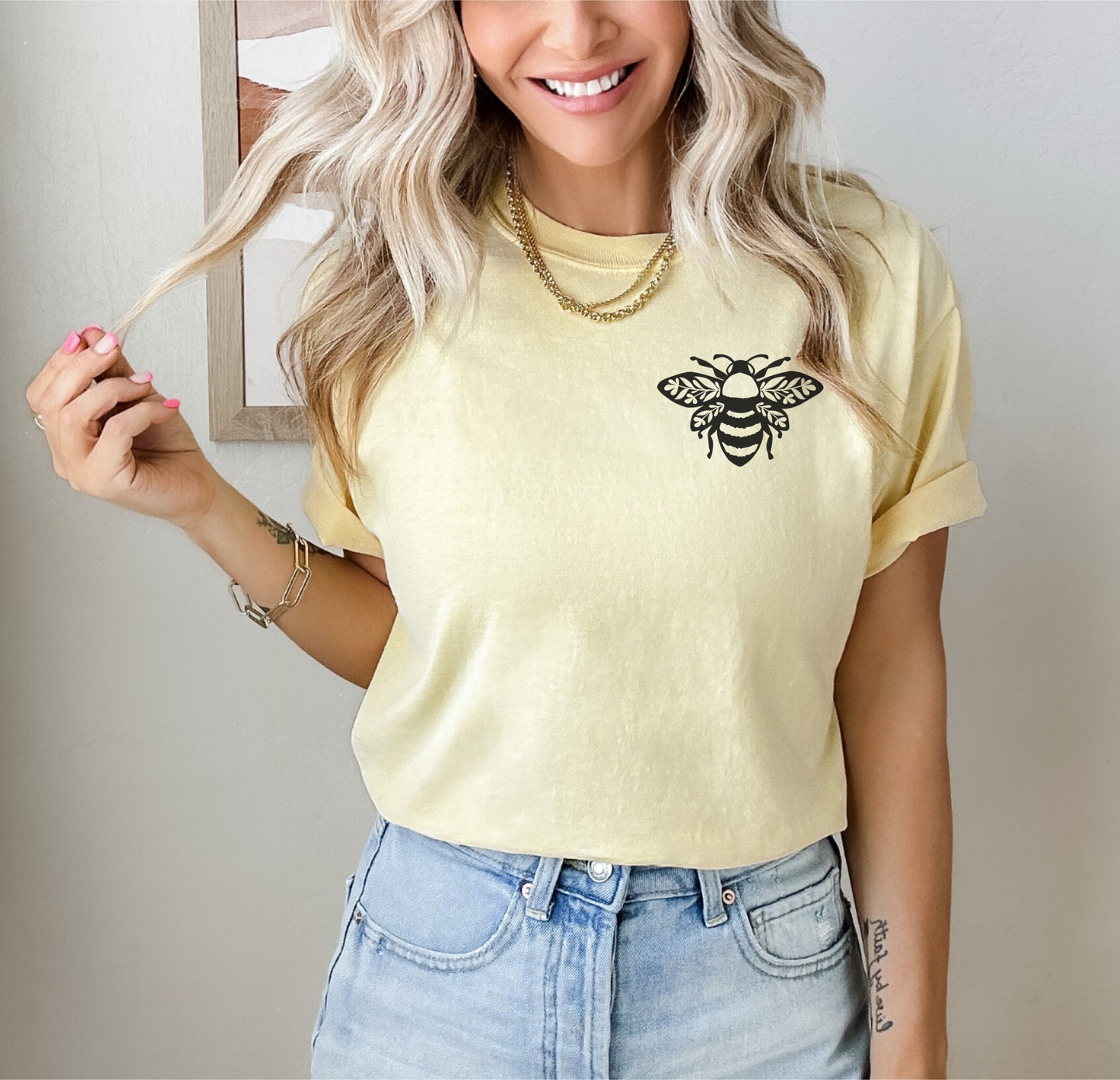 Bee Happy Comfort Colors® T-Shirt