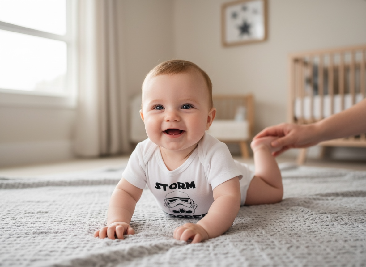 “Storm Pooper” Baby Onesie