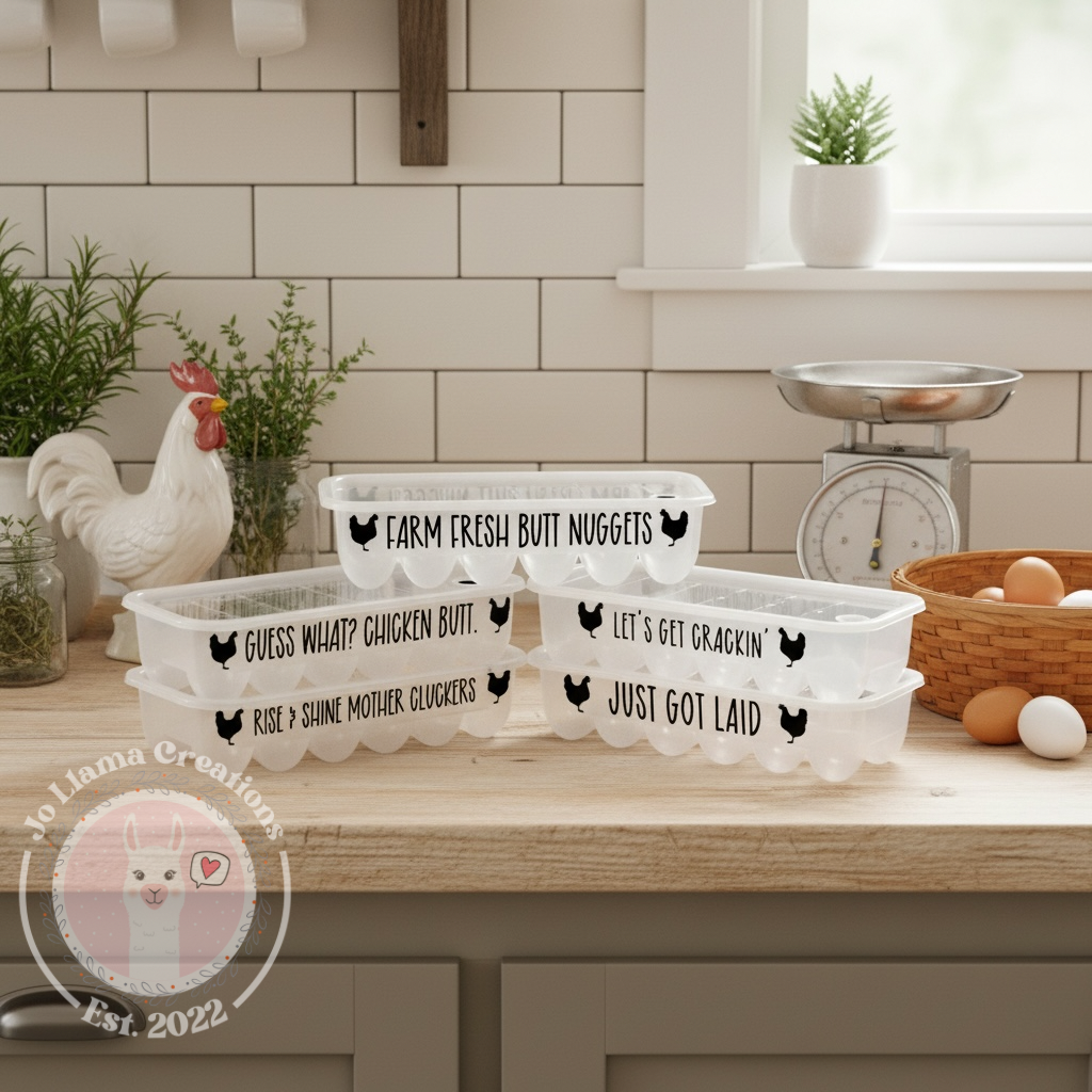 Funny Egg Crate Container