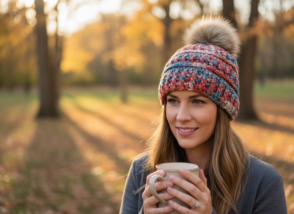 Crochet Winter Hat - Royal Gorge
