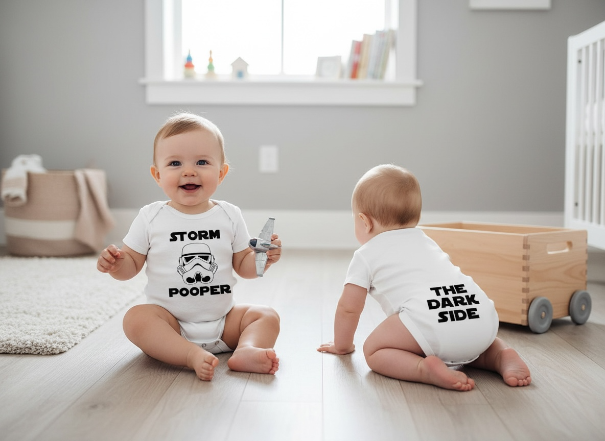 “Storm Pooper” Baby Onesie