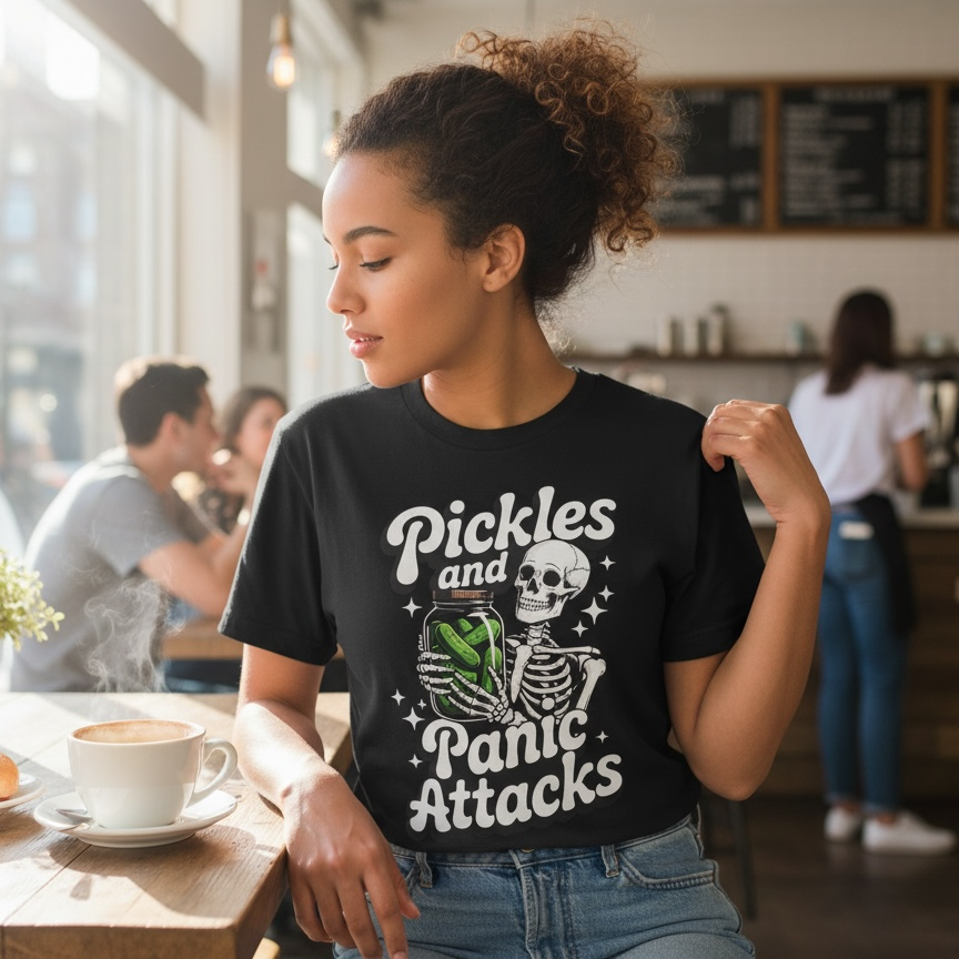 “Pickles and Panic Attacks” T-Shirt