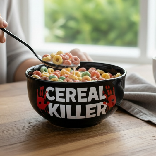 “Cereal Killer” Cereal Bowl