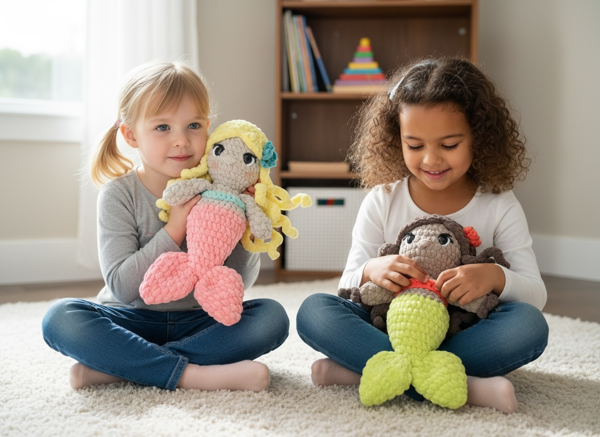 Crochet Mermaid Doll