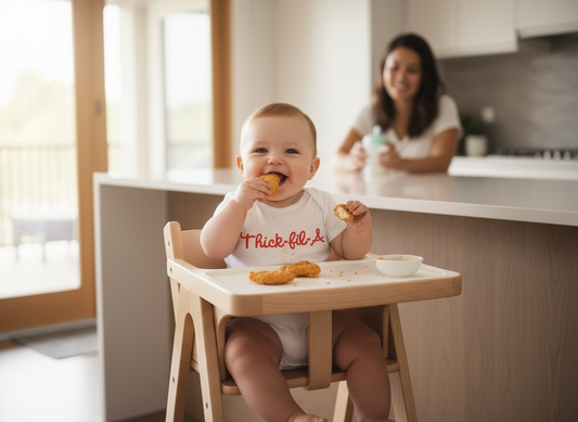 “Thick-fil-A” Baby Onesie